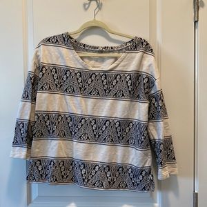 J Crew Patterned Top